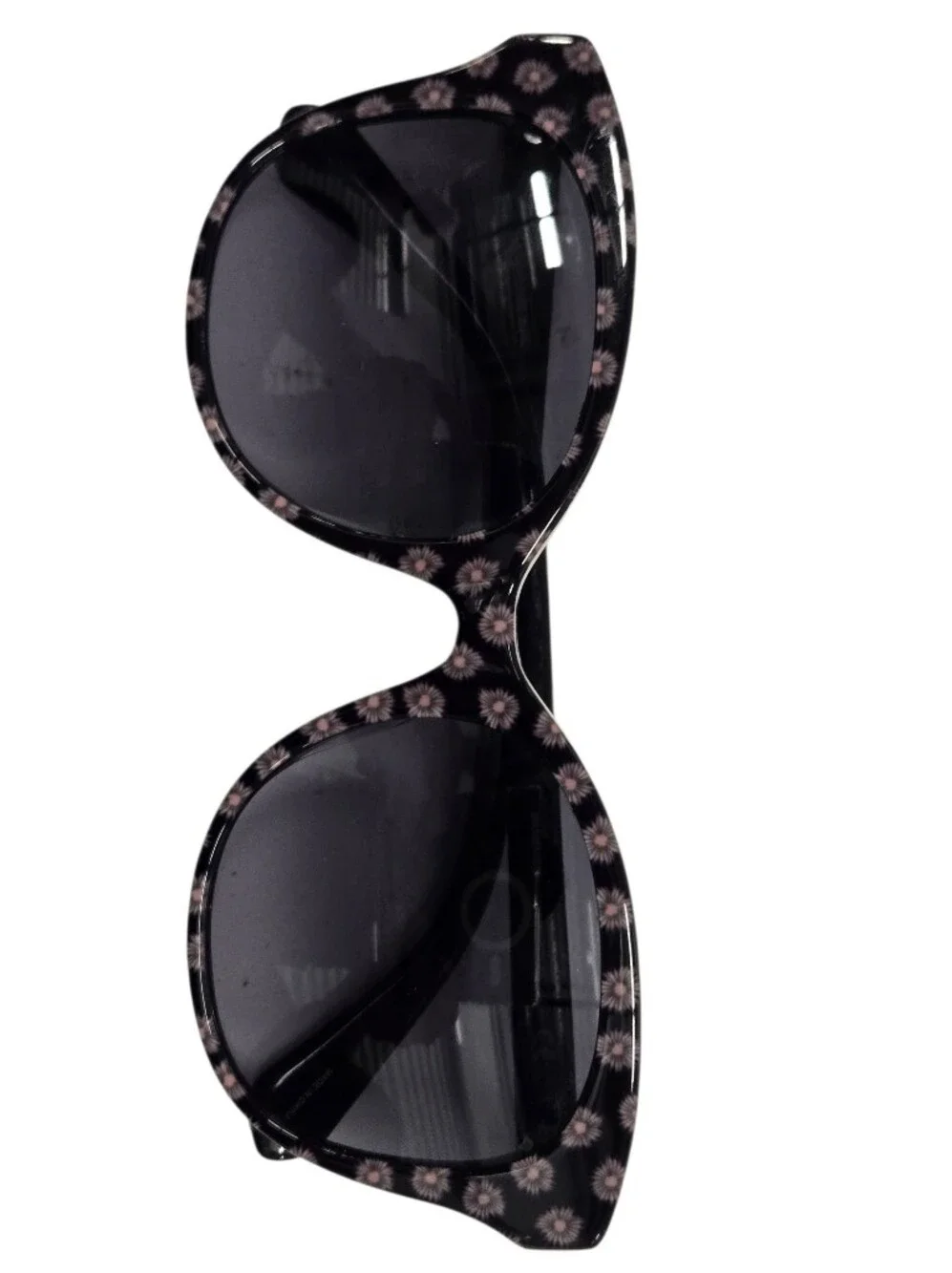 Kate Spade Bianka 52mm Gradient CatEye Sunglasses-Black Pattern/Grey Shaded New